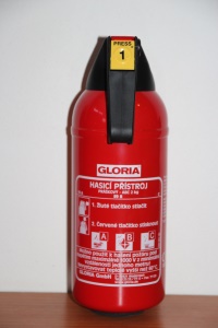 Hasicí přístroj práškový 2kg P2G - výrobce GLORIA
